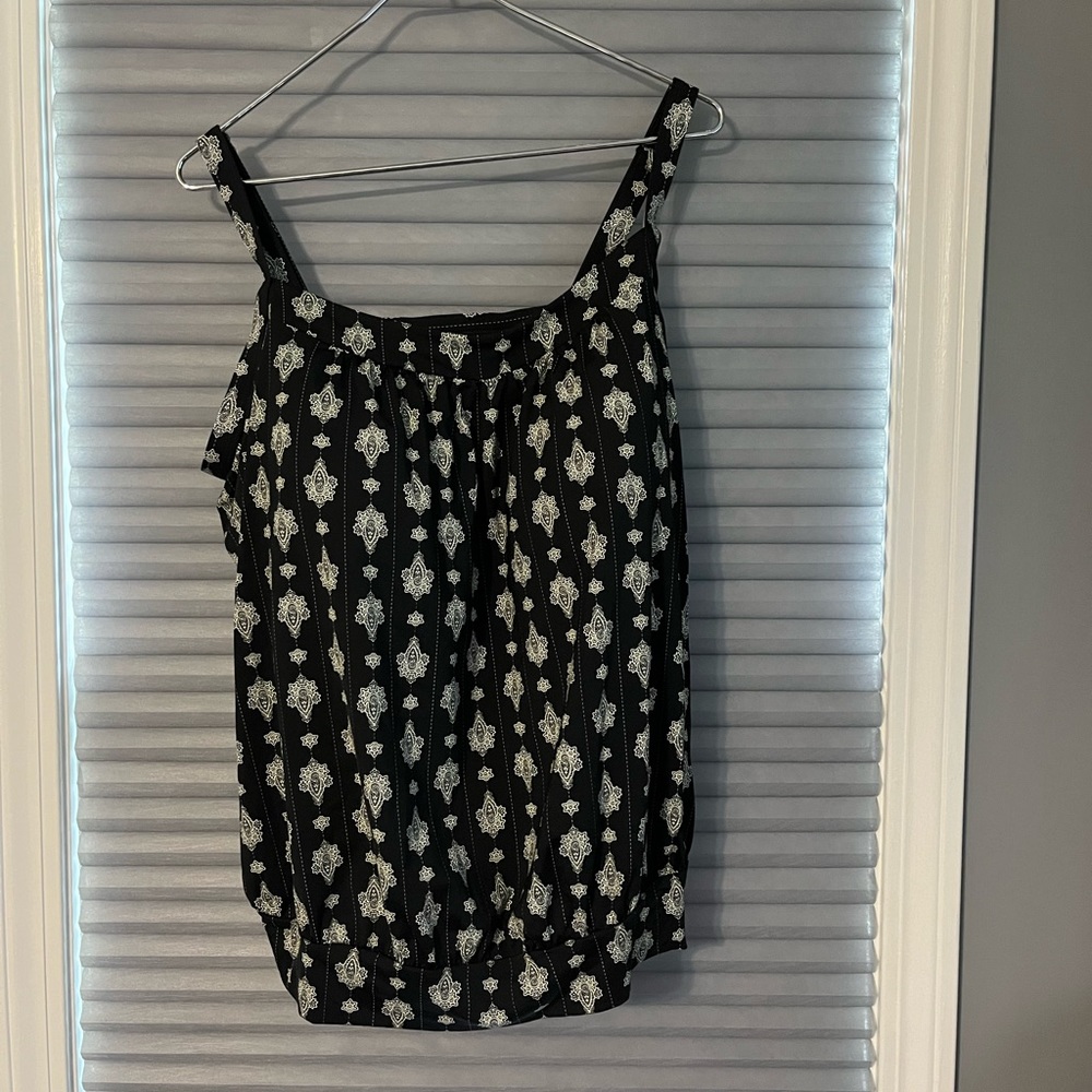 Lands end bathing suit top.